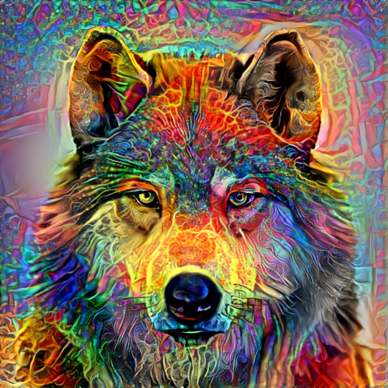 fractal wolf