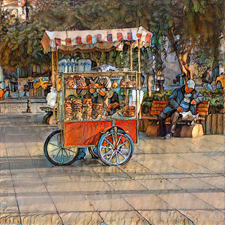 Simit Cart - Istanbul