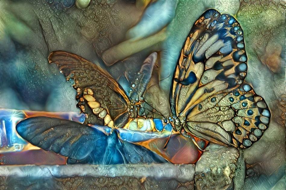 Butterfly in Blue