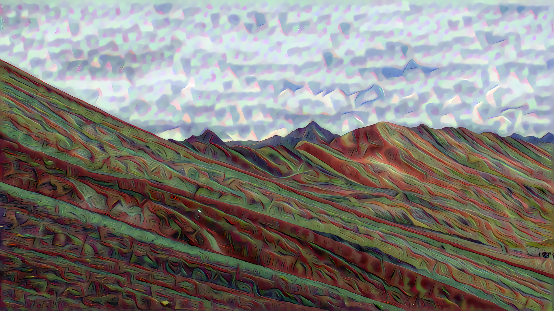 Rainbow Mountains of Peru