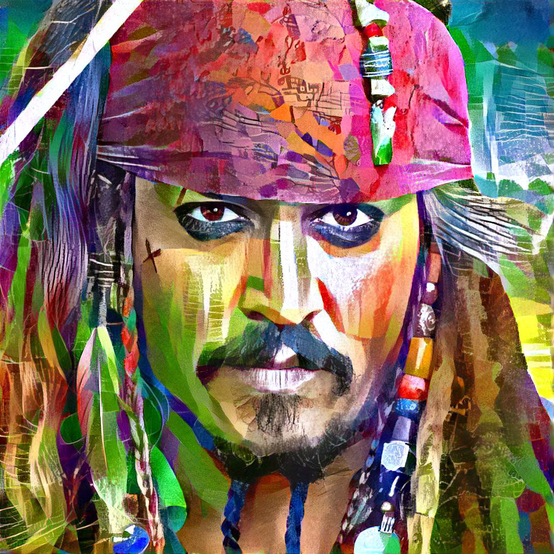 Portrait of Johnny Depp