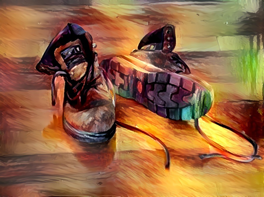 My Boots 1 :: Homage to van Gogh