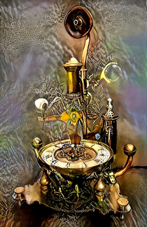 STEAMPUNK LABORATORY CLOCK.Mads Felsted Jacobsen