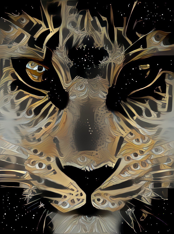 Galactic leopard