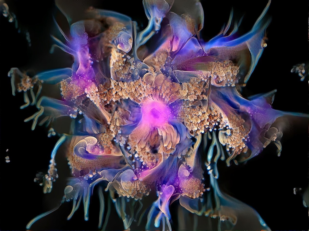 Fractal jellyfish