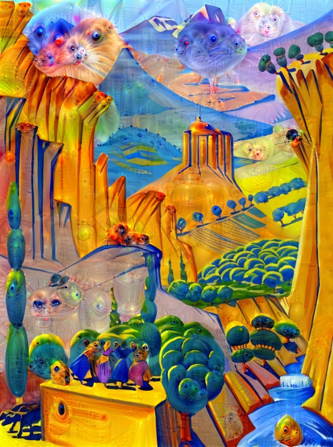 Martiros Sarian's Hayastan with AI