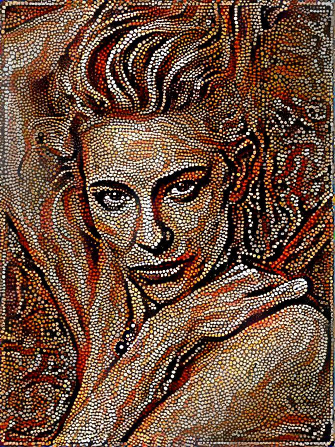 Cate Blanchett, peinture Aborigène