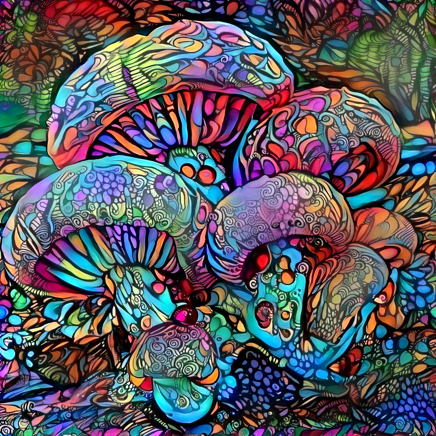 Psychedelic Shrooms 