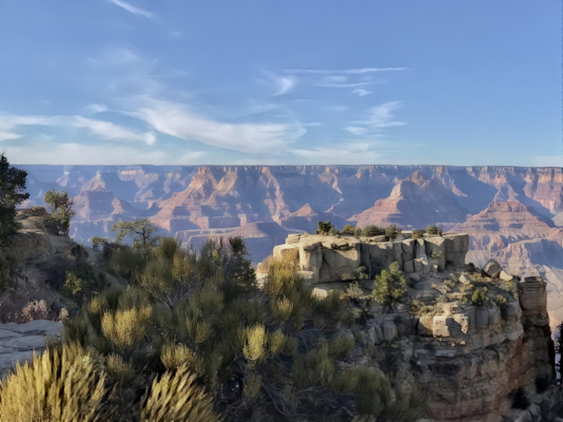 Grand Canyon from the South Rim.  Source is my own photo.