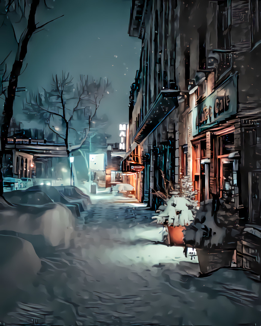 Snow in Minneapolis, Minnesota. Source photo by Josh Hild on Unsplash.