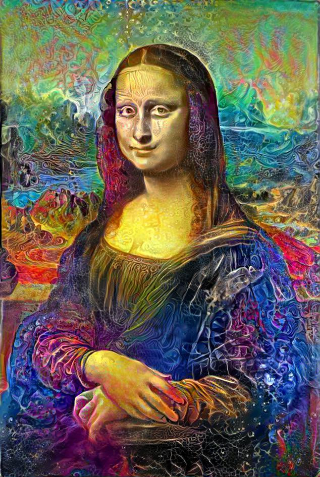Colorful Mona Lisa