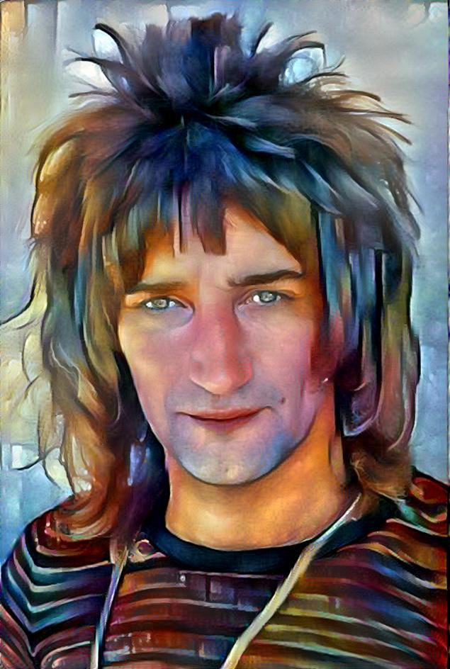 Rod Stewart. 