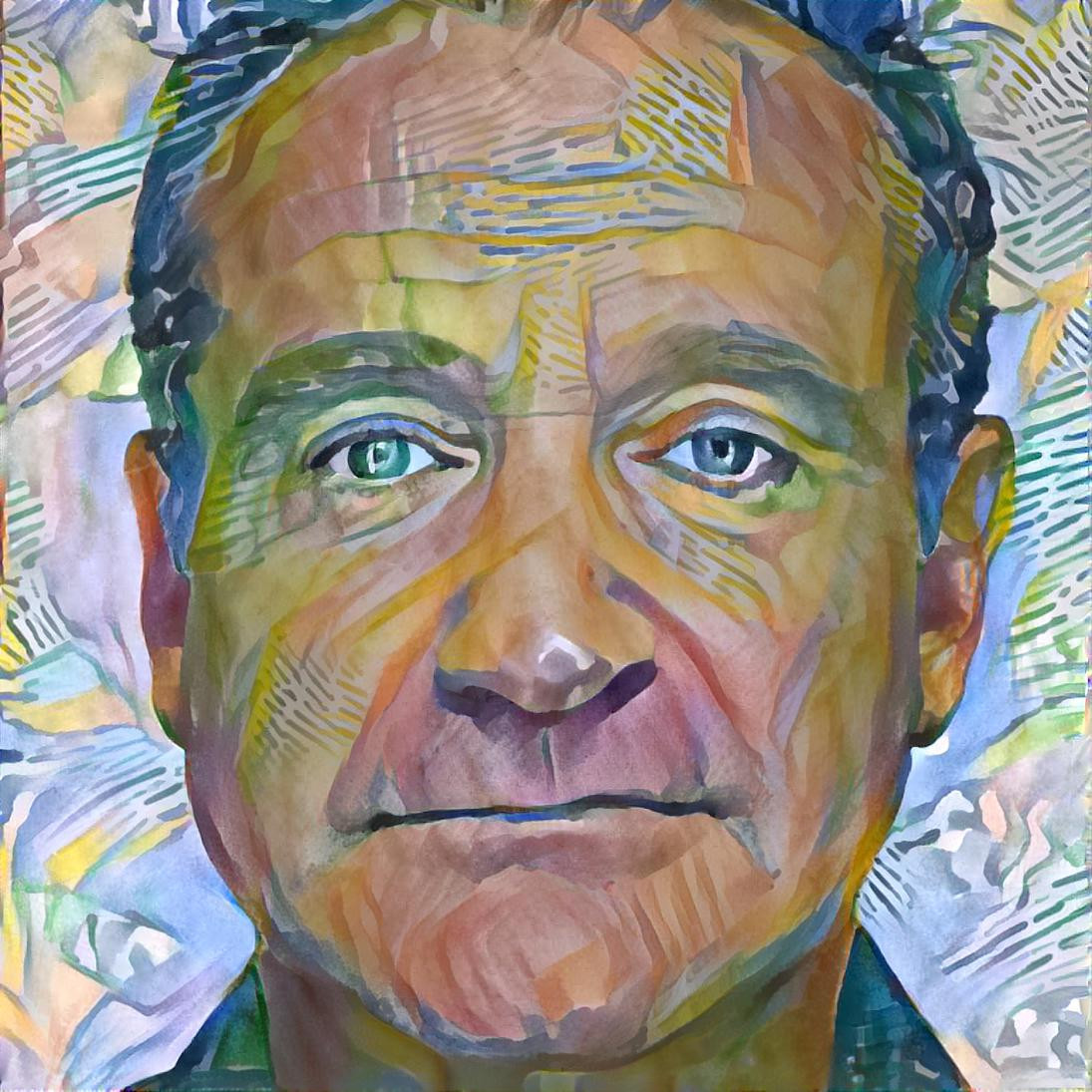 Portrait of Robin Williams