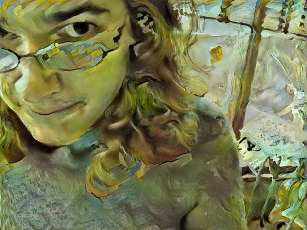 Self Portrait Dali style. 