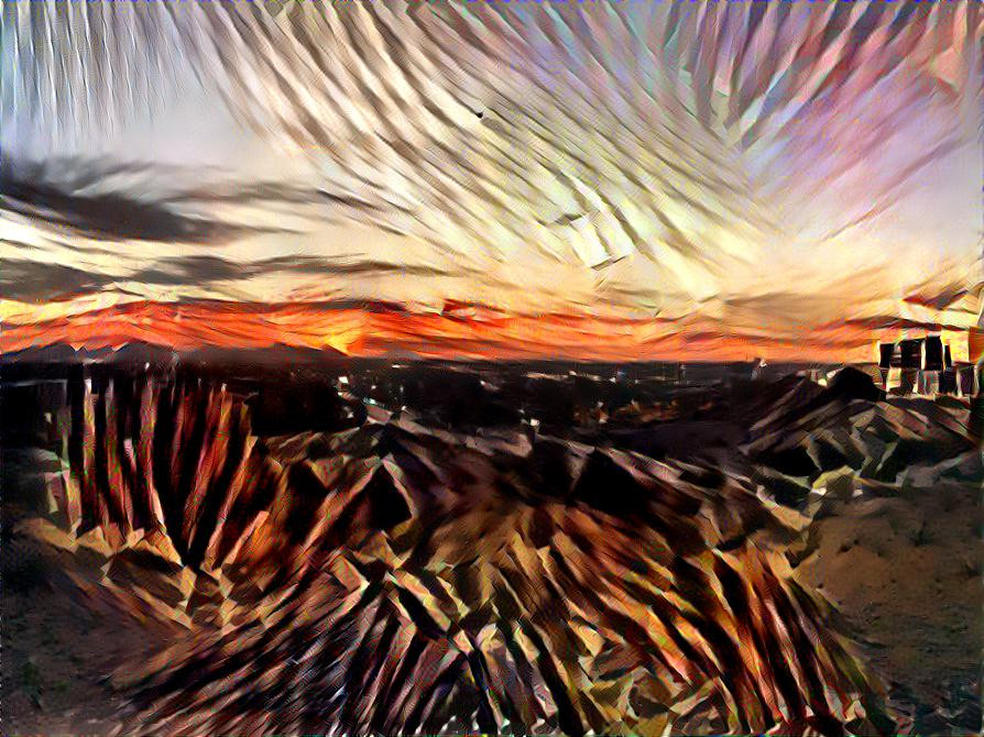 Trippy Sunrise