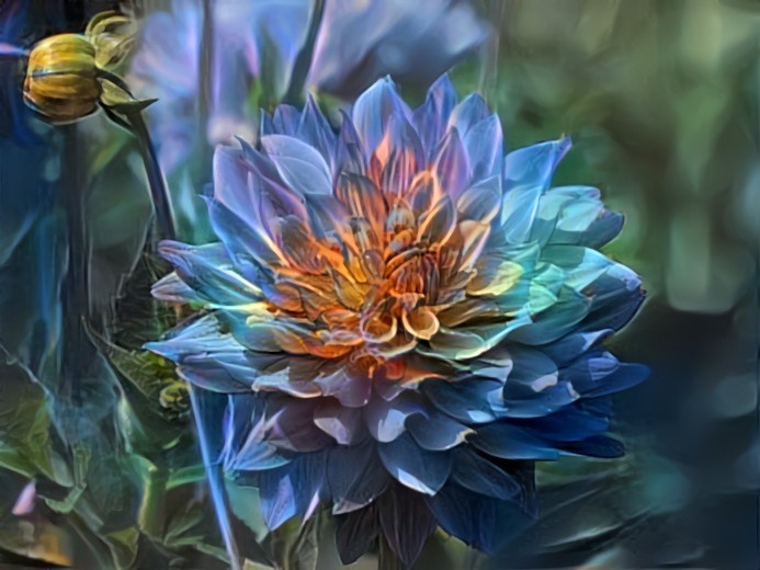 Brushstrokes Dahlia