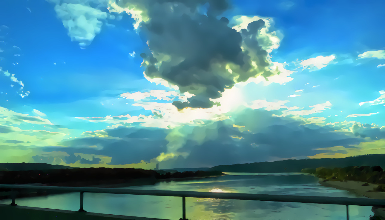 Crossing the Ohio at Dawn