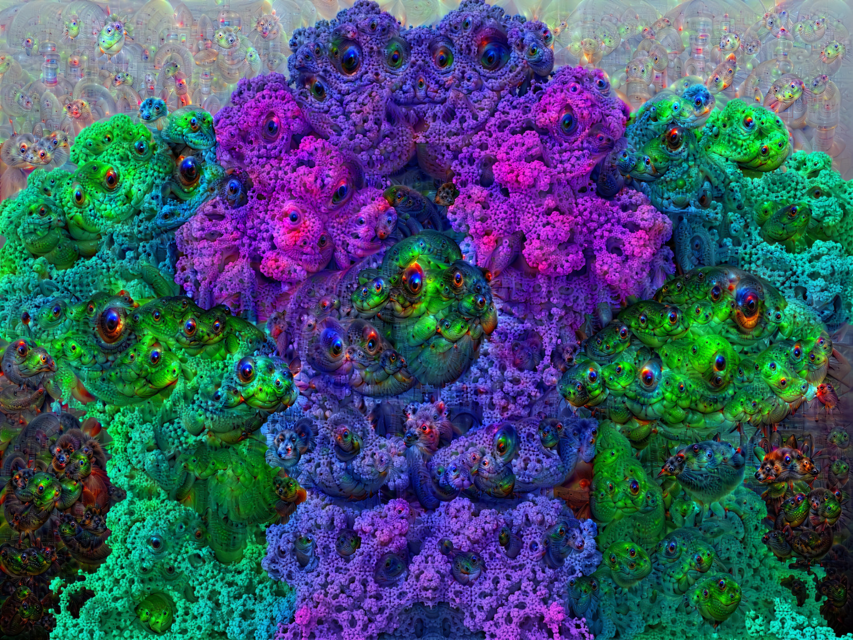 fractal lizards