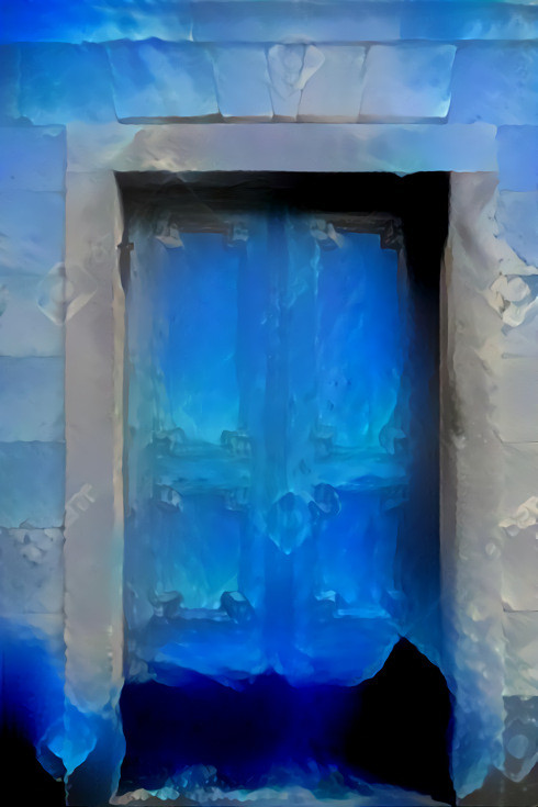 Frozen door