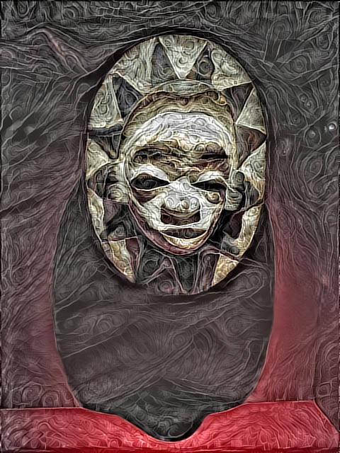 African mask