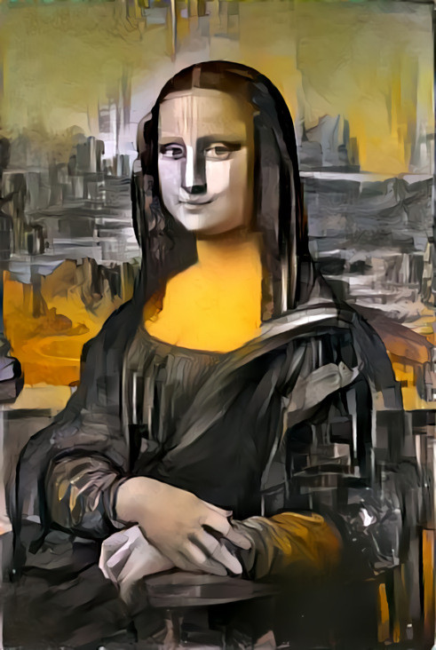 A caffeinated architect's dream of mona lisa