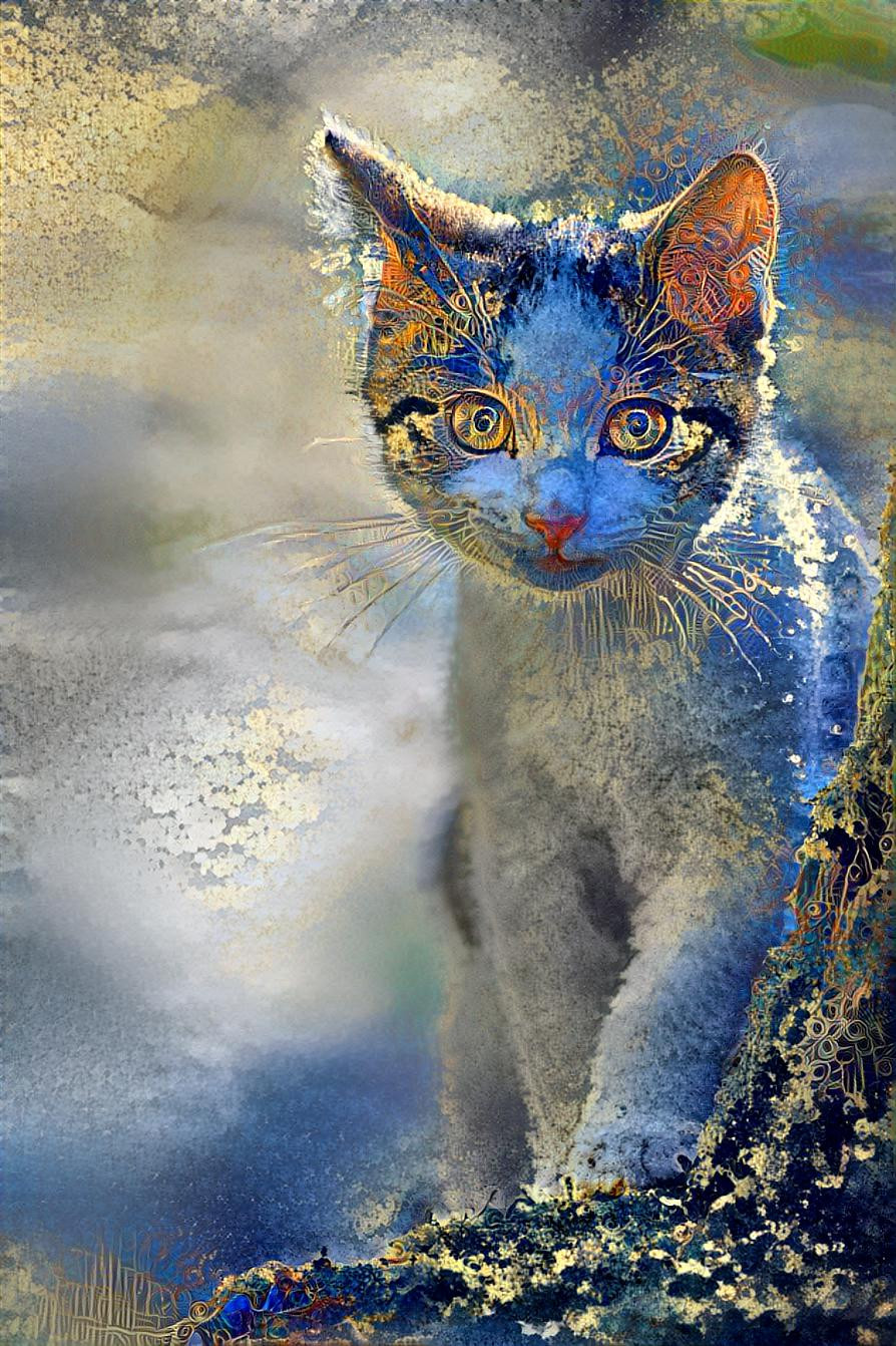 Deep Dream Kitty