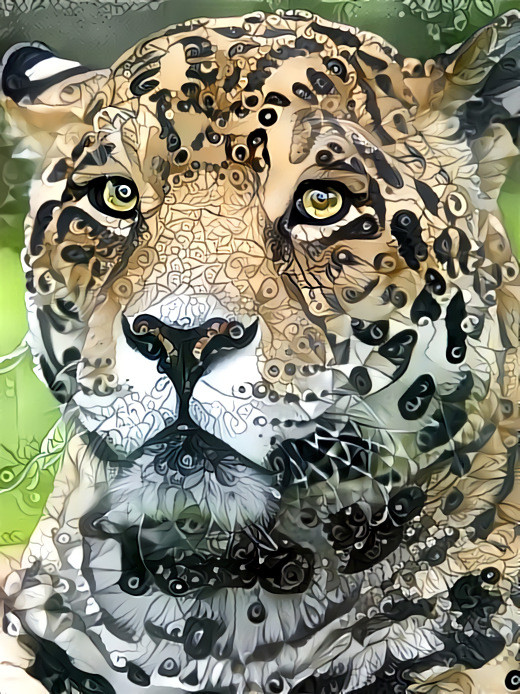 Deep Dream: Ares the Jaguar (Ver.2)