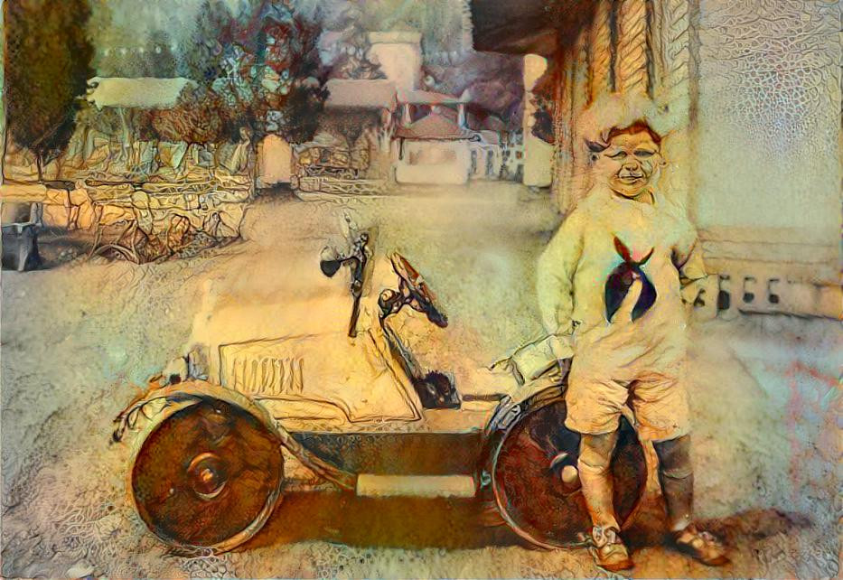 Vintage Kids & Cars Series №.9