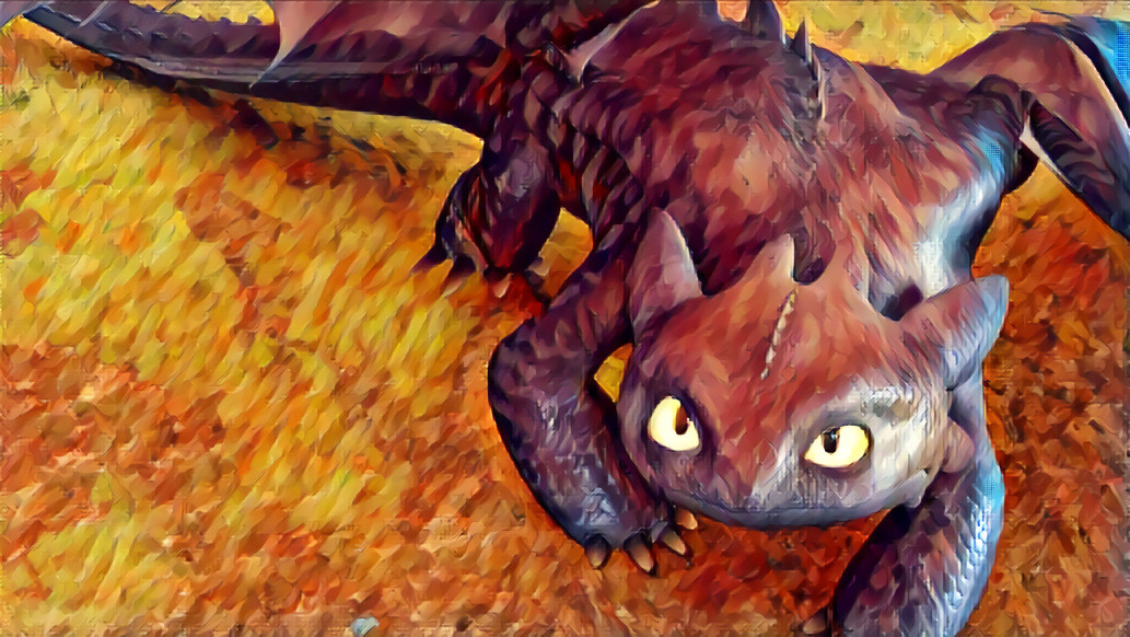 Toothless autumn