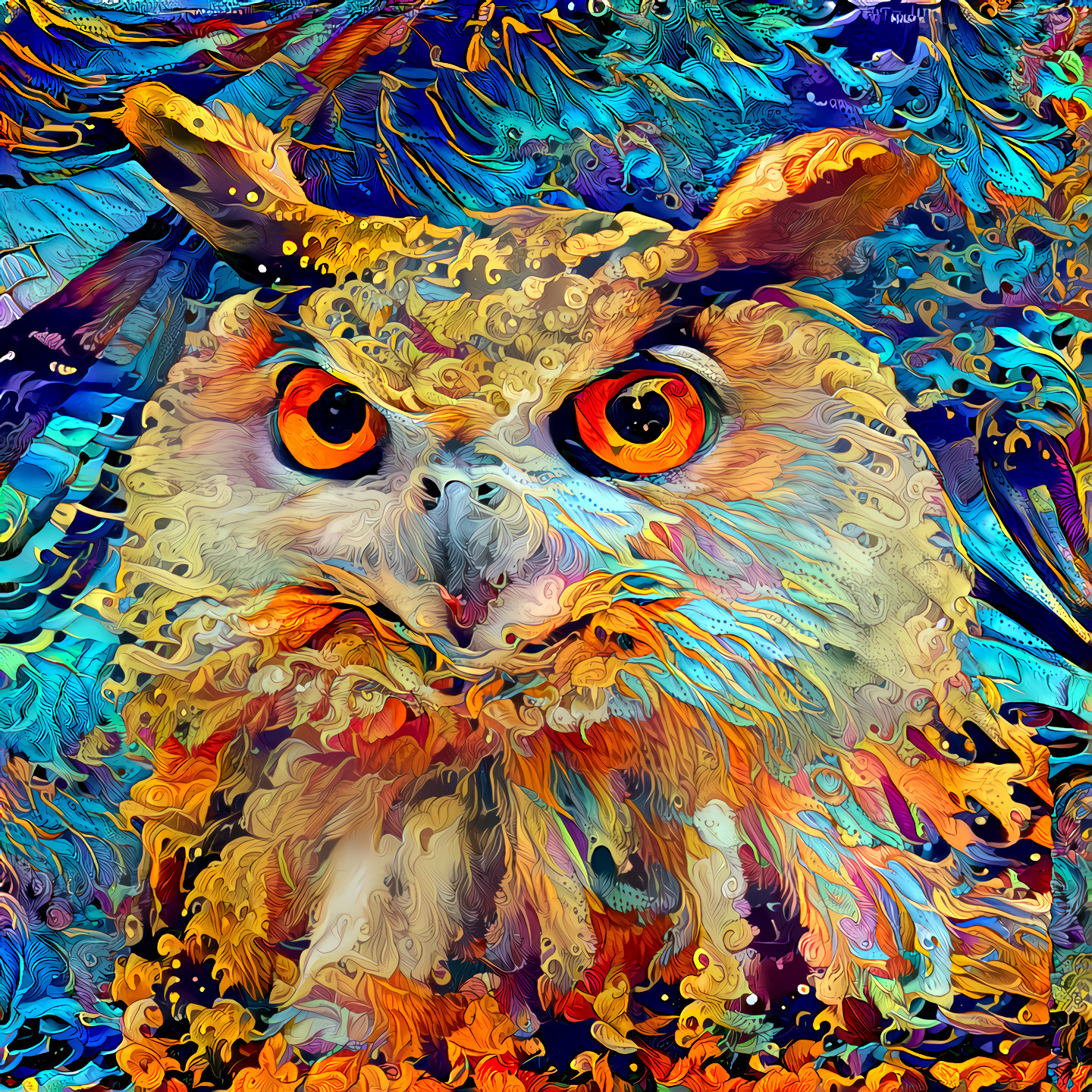 Colorful Owl [FHD]