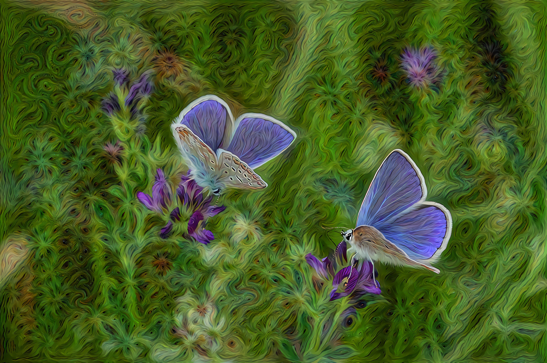 Lavender Butterflies, Lycaenidae