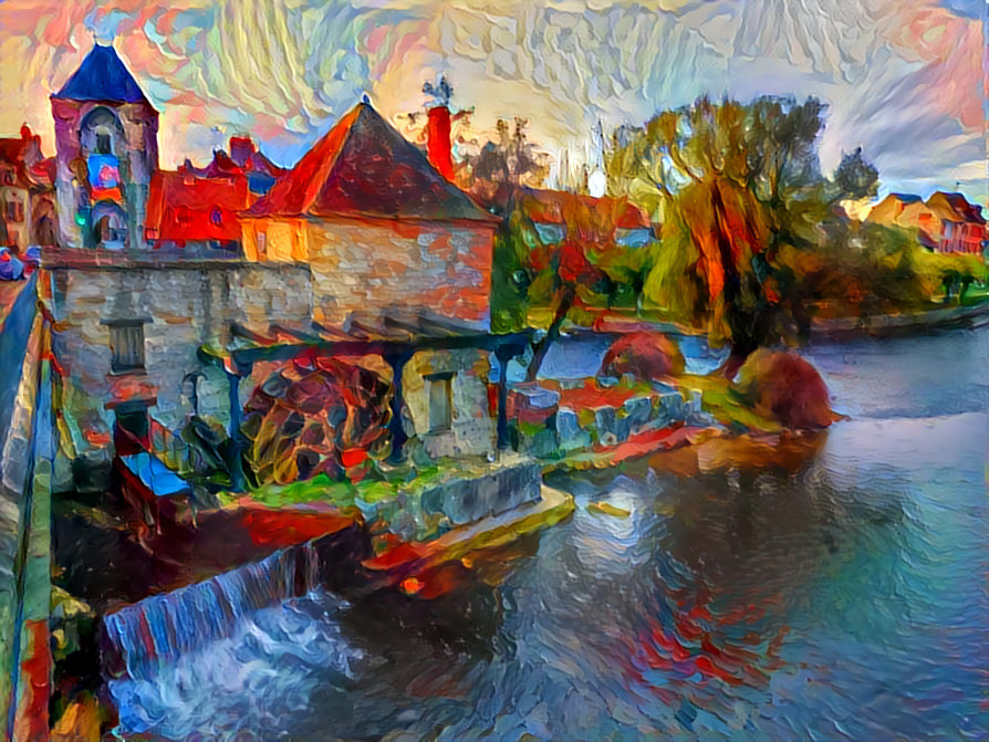 "Moret-Loing-et-Orvan" - by Unreal from own photo.