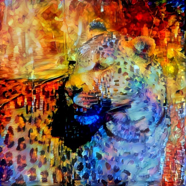 Technicolour Leopard