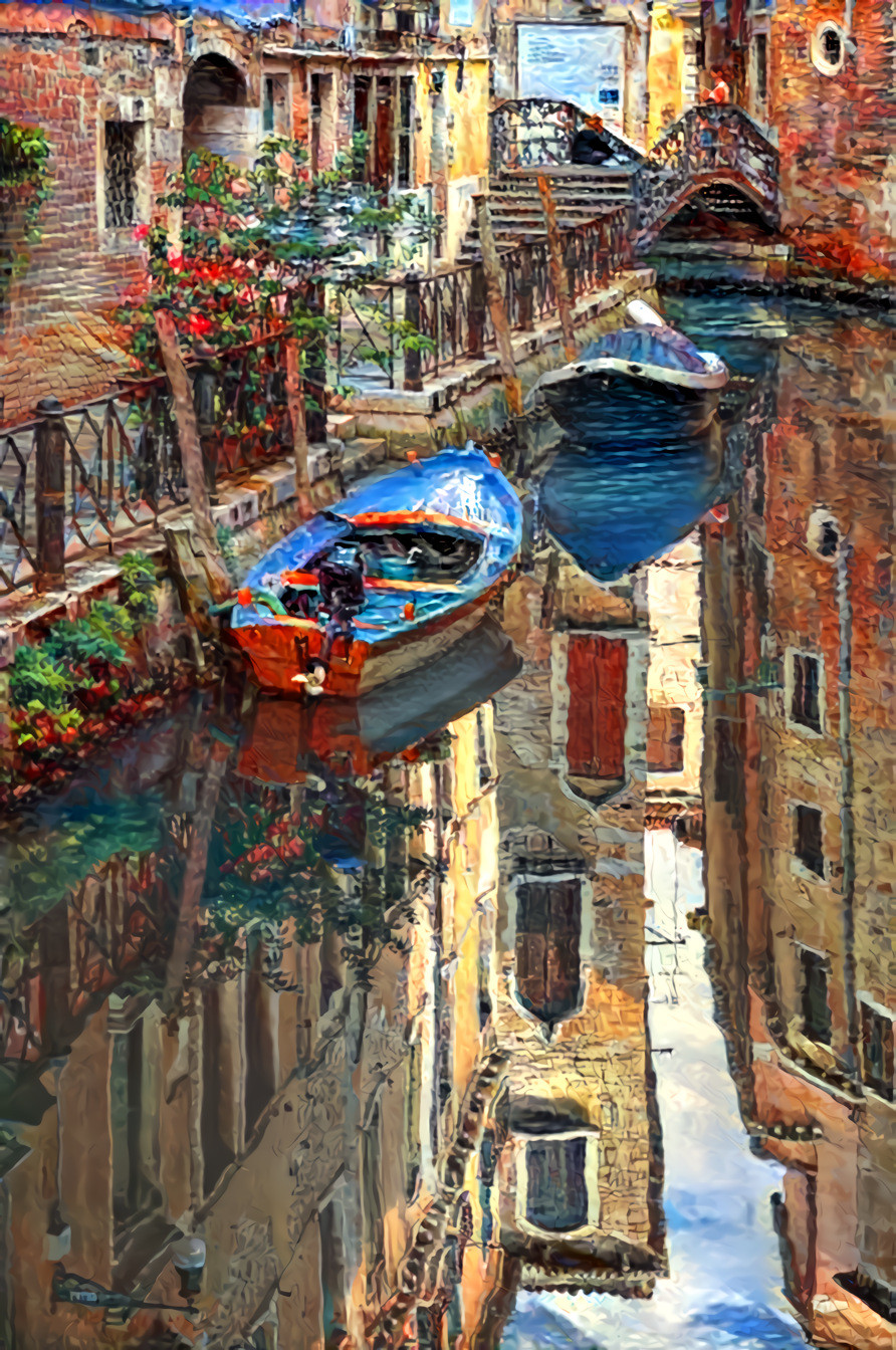 Reflections in Venice