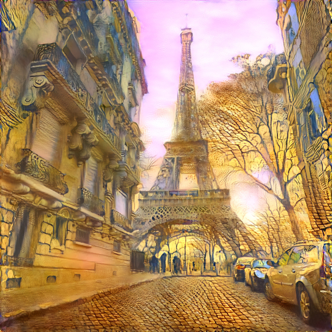 Pink and Golden Paris [1.2MP]