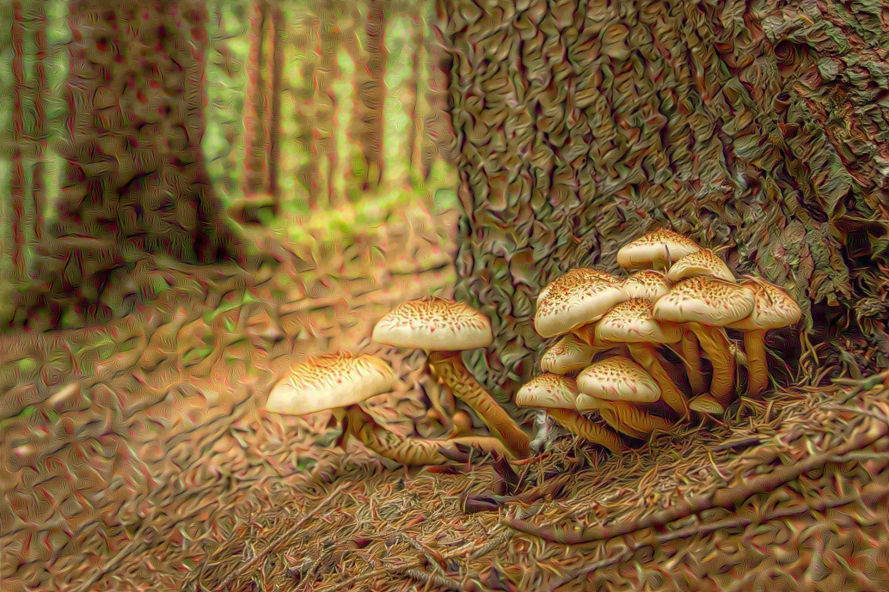 Sparriger Mushrooms