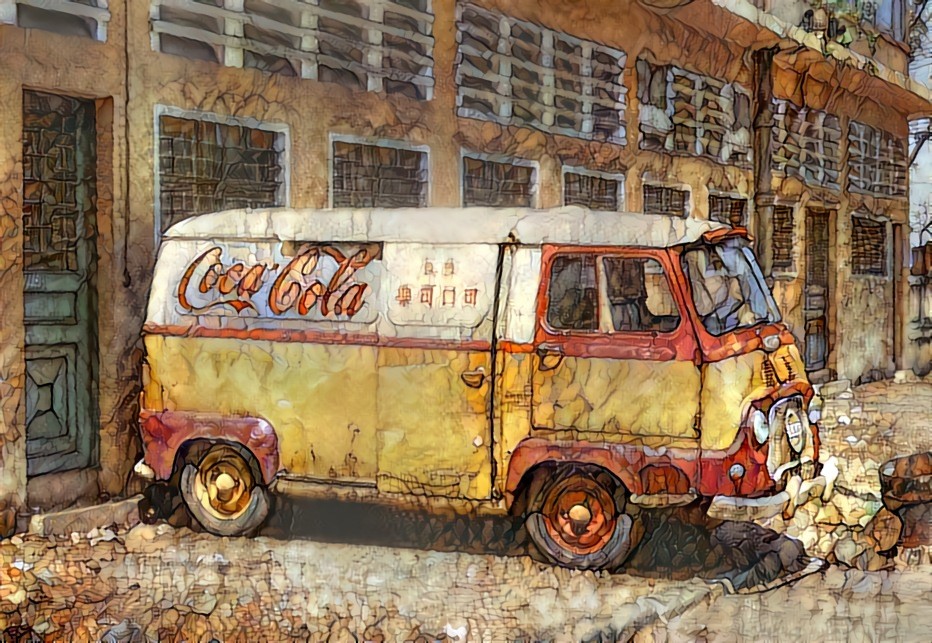 Coca-cola van, Saigon 1960-70