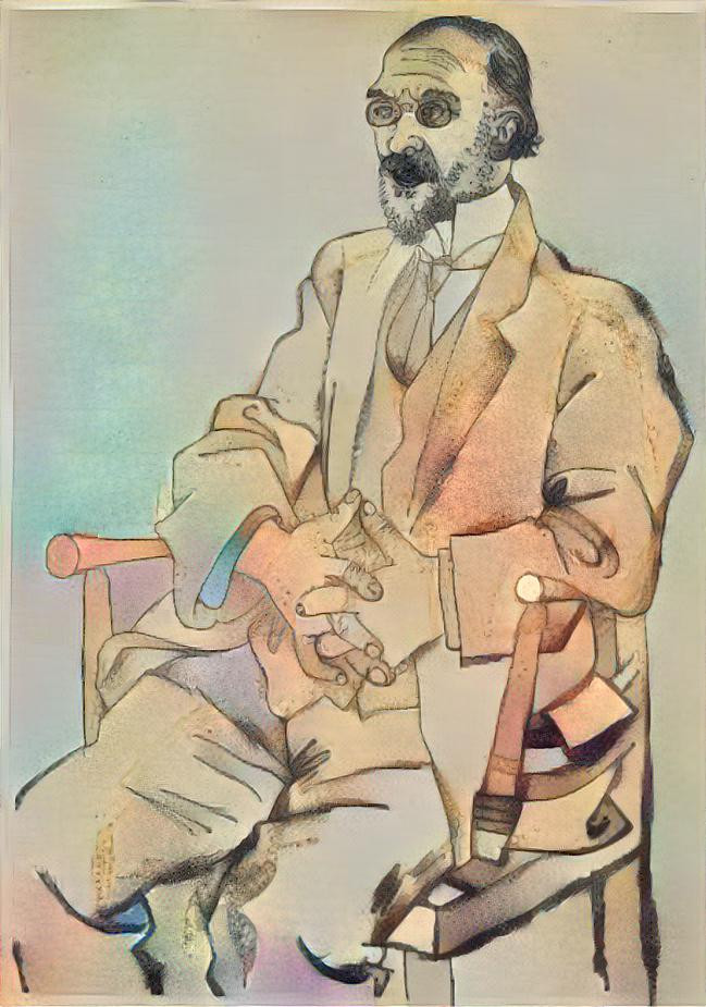 Erik Satie: Portrait by Picasso