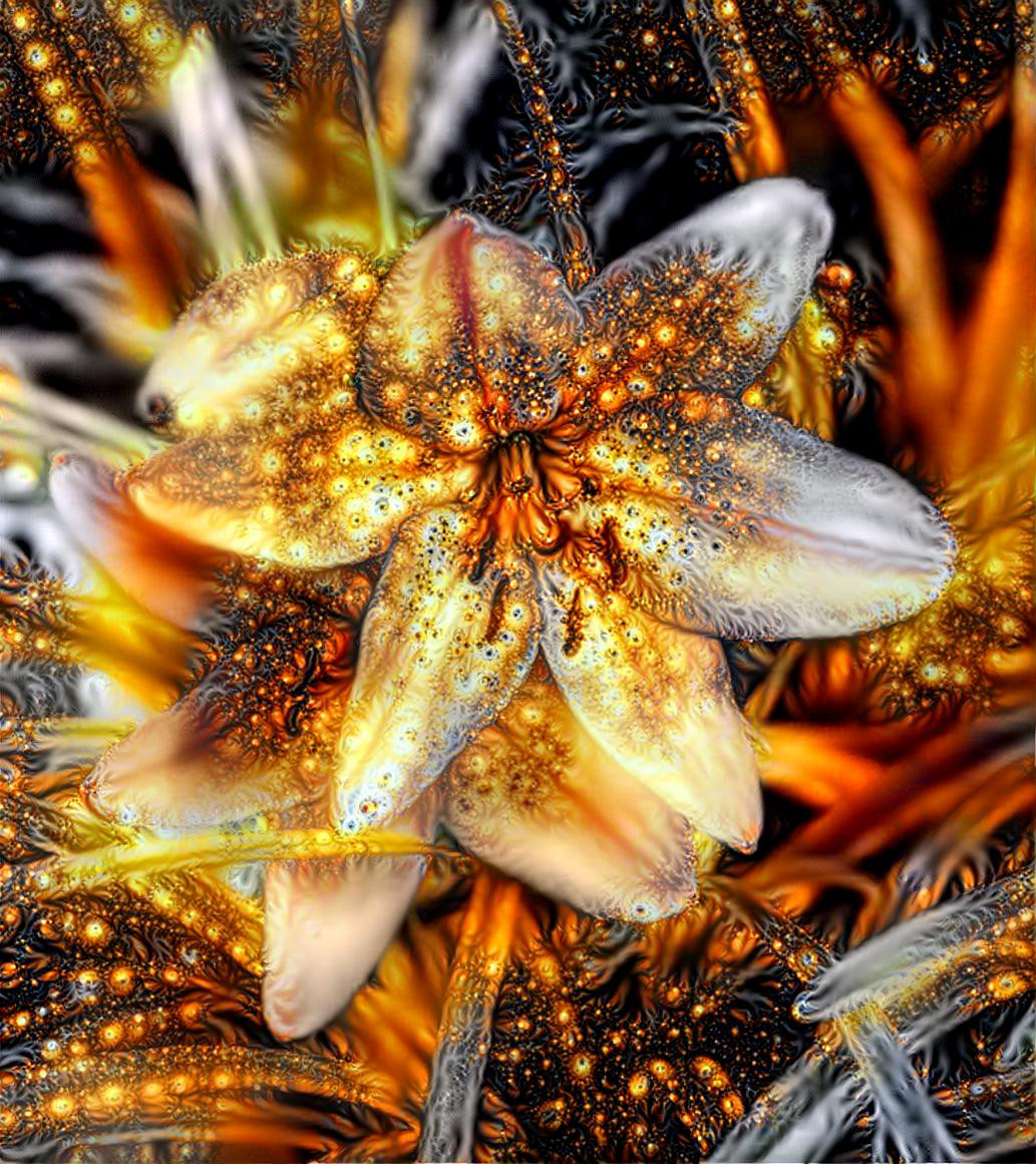 Smoldering Golden Flower