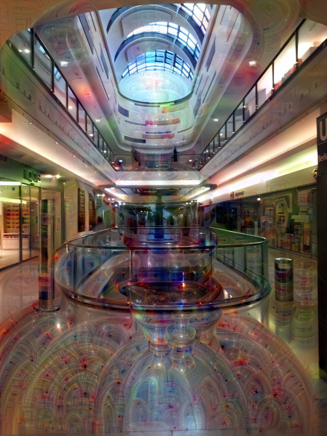 colorful mall