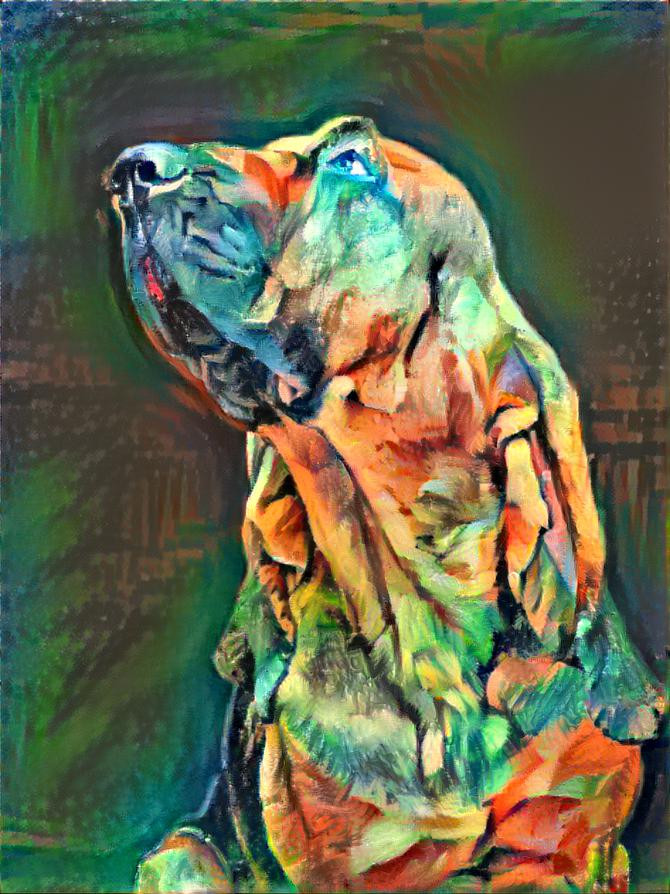 My bloodhound girl Barbie