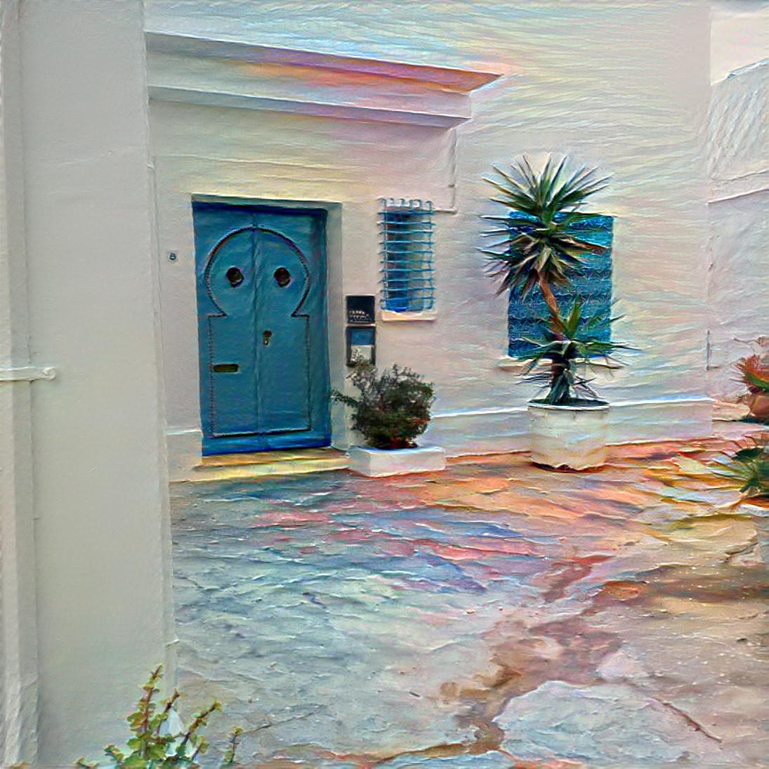 Porte Bleue Galerie  sidi Bou Said by Tyna