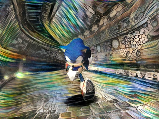 "Sonic Adventure" video game.