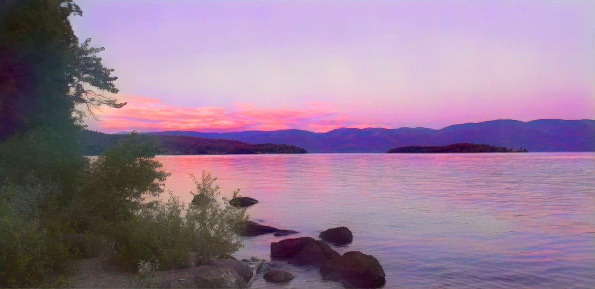 Flathead Lake Sunset