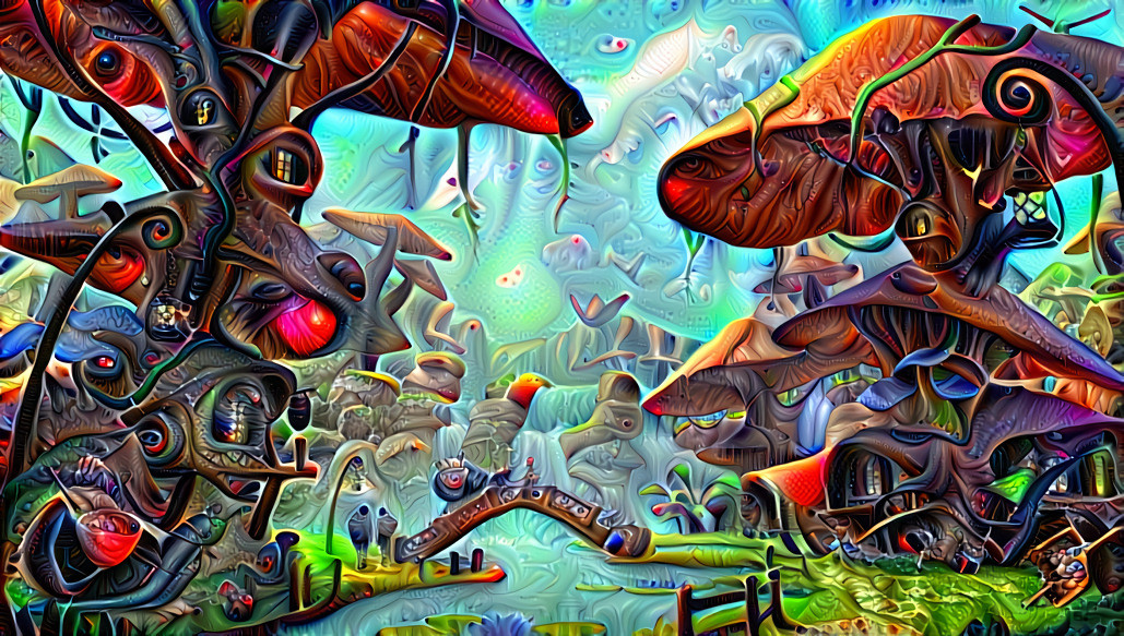 Mushroom village