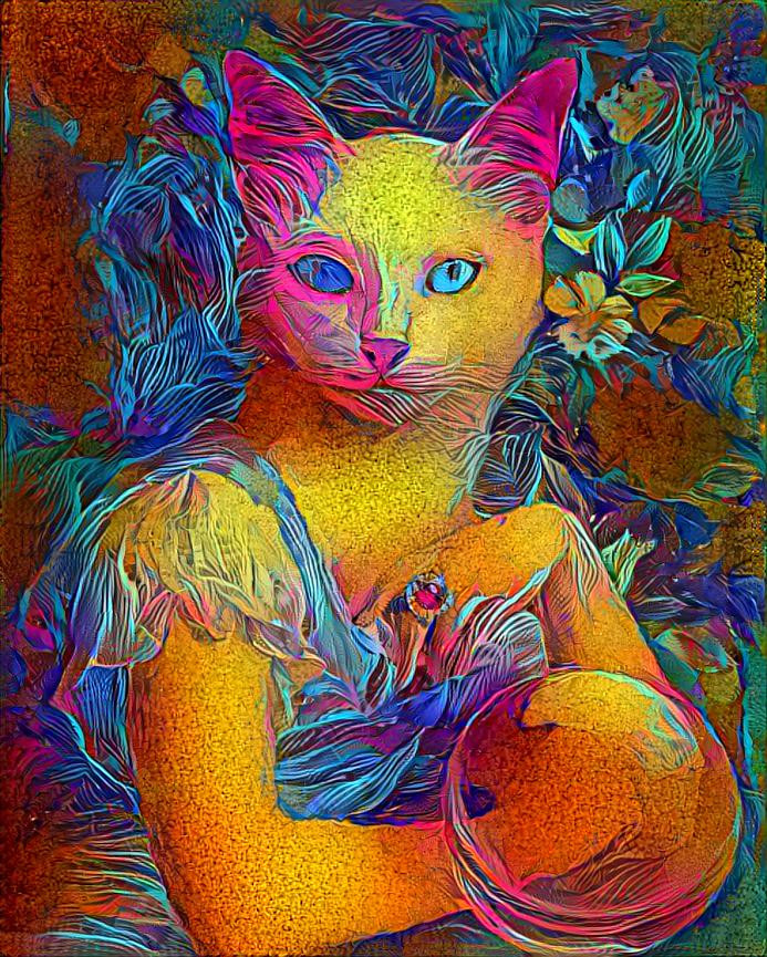 Lady cat