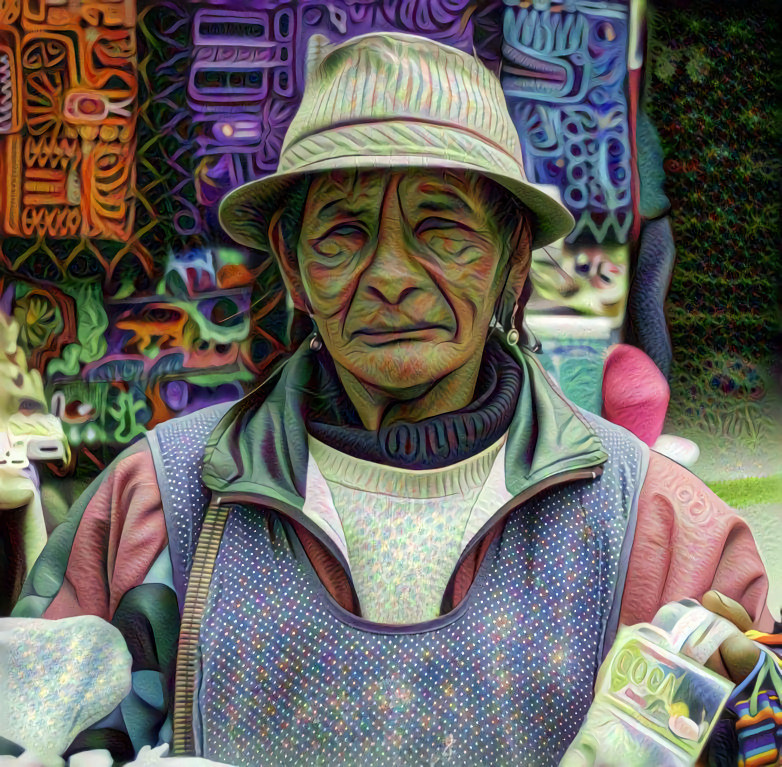 Woman Street Vendor, Peru