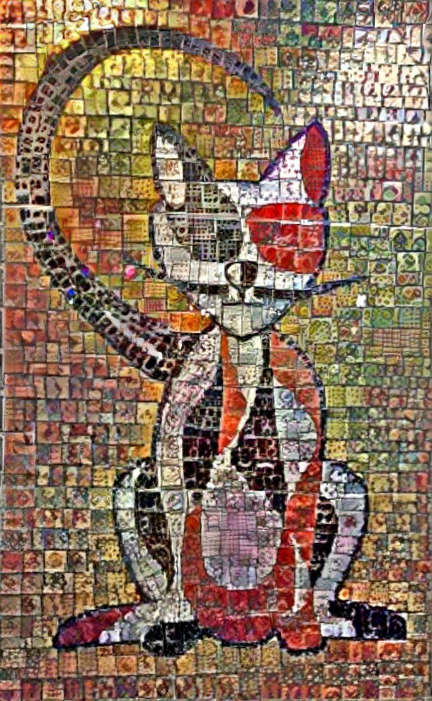 The Tile Cat - From My Own Photo ©2018