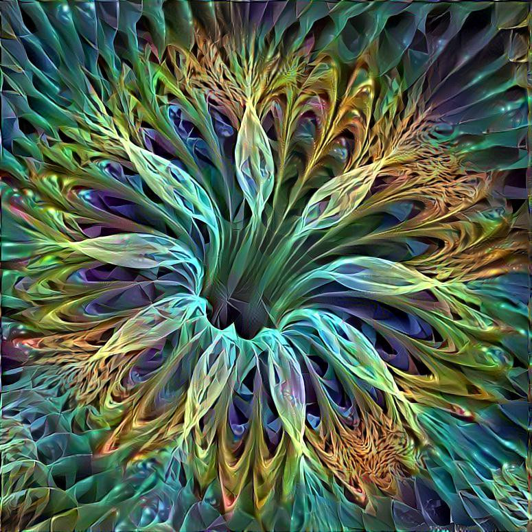 Fractal flower