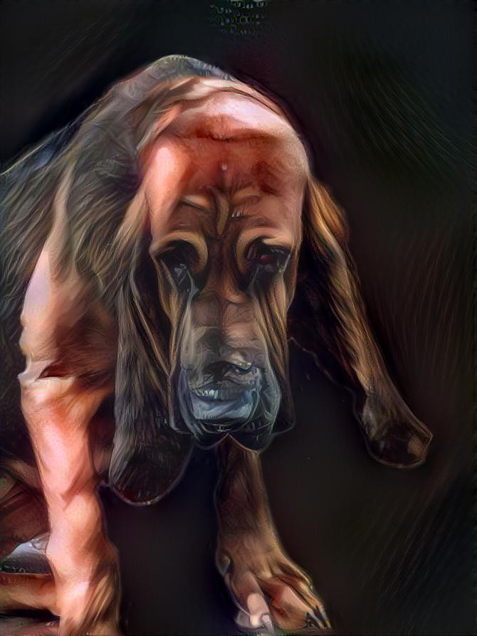 My bloodhound girl BARBIE